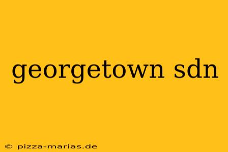 georgetown sdn