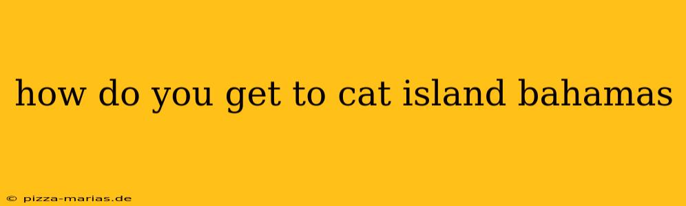 how do you get to cat island bahamas