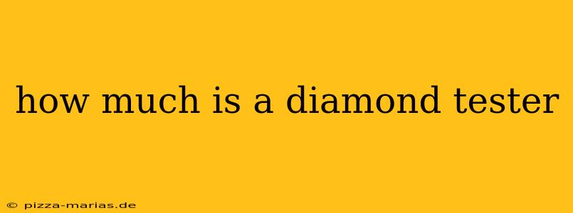 how much is a diamond tester