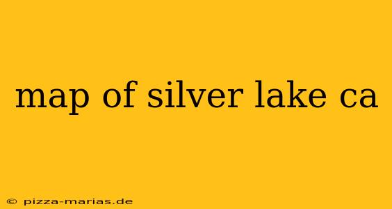 map of silver lake ca