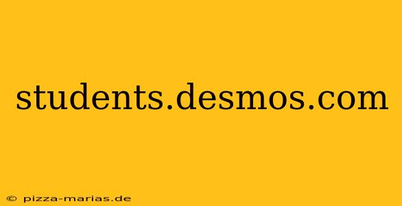 students.desmos.com